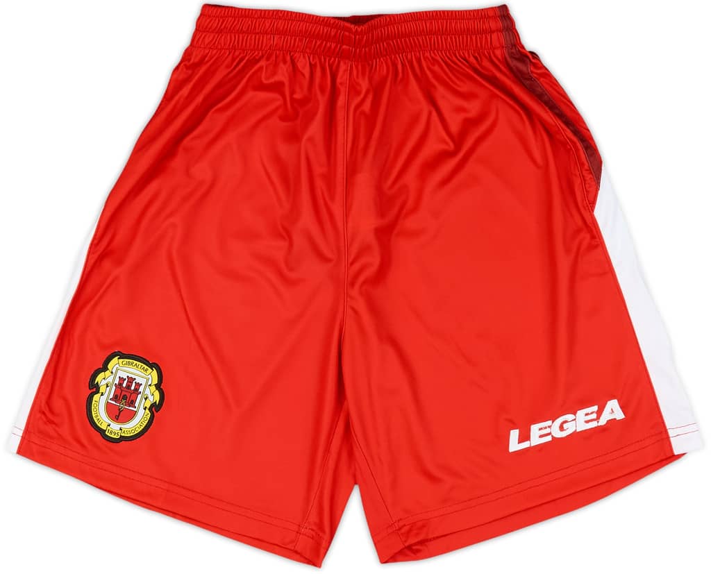 2018-19 Gibraltar Home Shorts (5-6 Years)