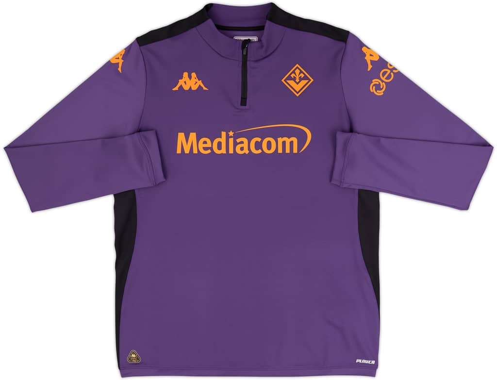 2024-25 Fiorentina Kappa 1/4 Zip Training Top