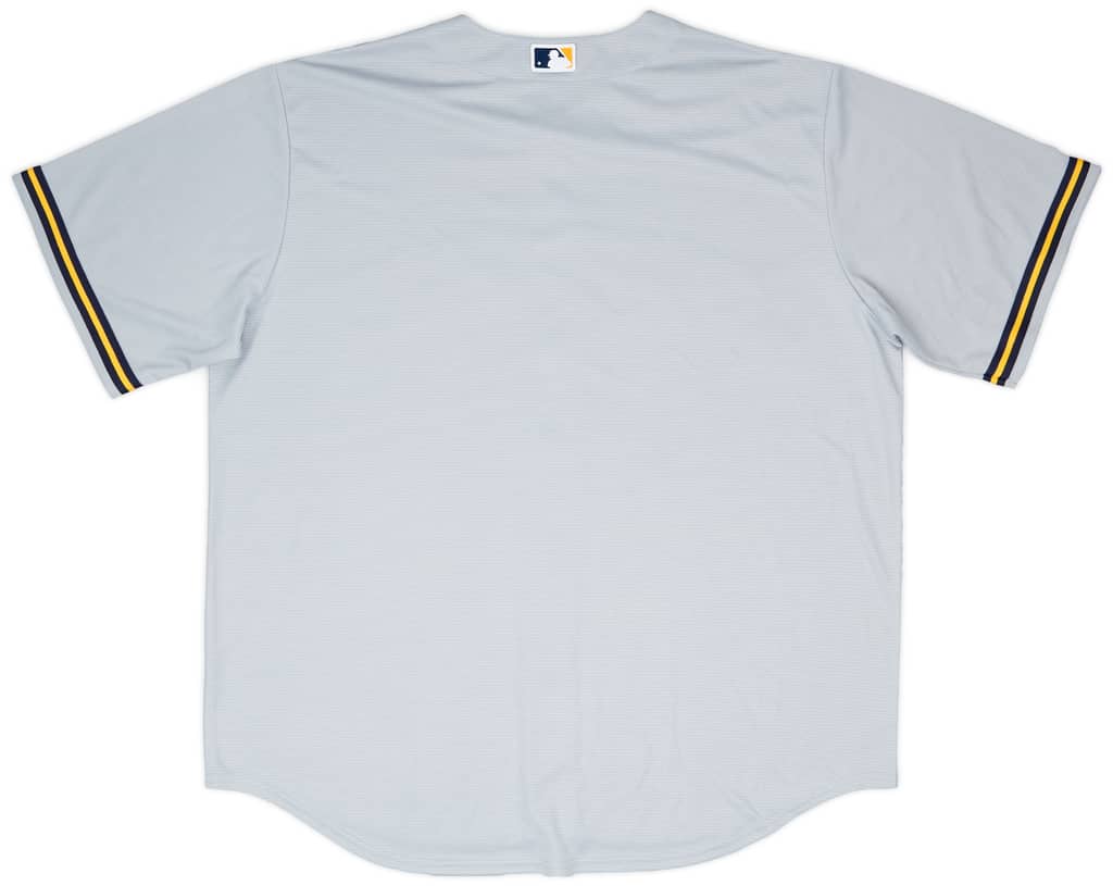 2020-24 Milwaukee Brewers Nike Alternate Jersey - 9/10 - (XL)