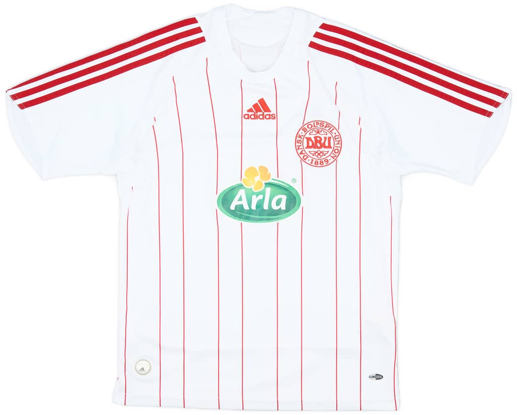 2008-10 Denmark 'Fodboldskole 2009' Away Shirt - 8/10 - (XL.Boys)
