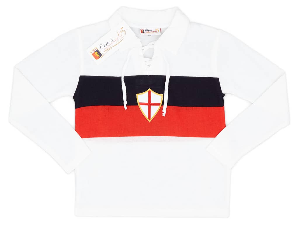 2008-09 Genoa Special Edition 115th Anniversary L/S Shirt - (S.Kids)