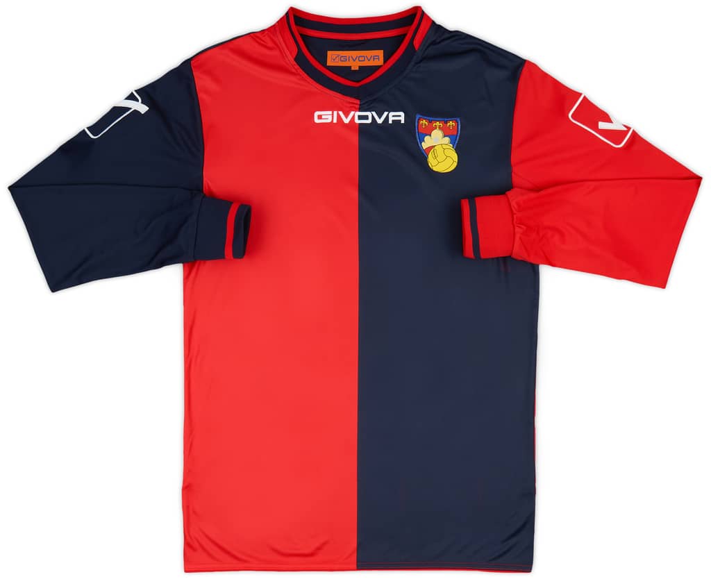 2014-15 AS Gubbio Home L/S Shirt (M)