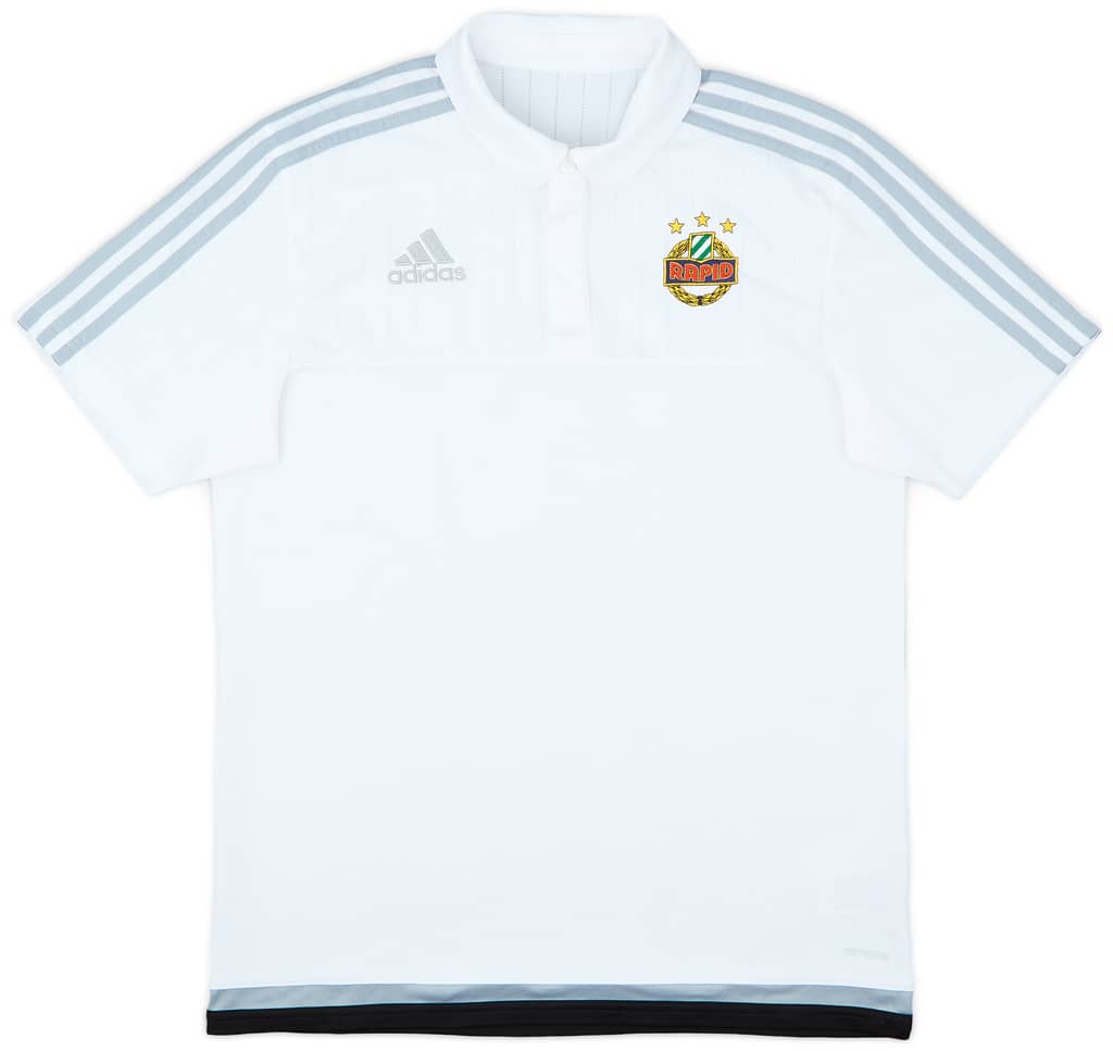 2016-17 Rapid Vienna adidas Polo Shirt - 8/10 - (M)