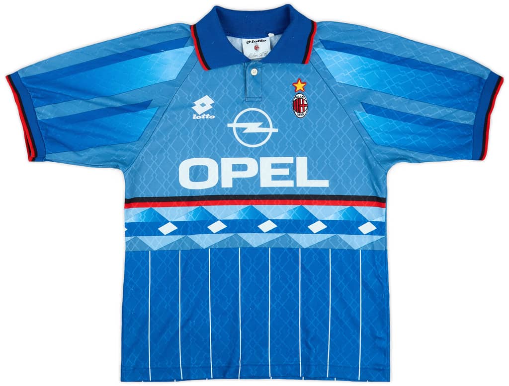 1995-96 AC Milan Fourth Shirt Weah #9 - 7/10 - (S)