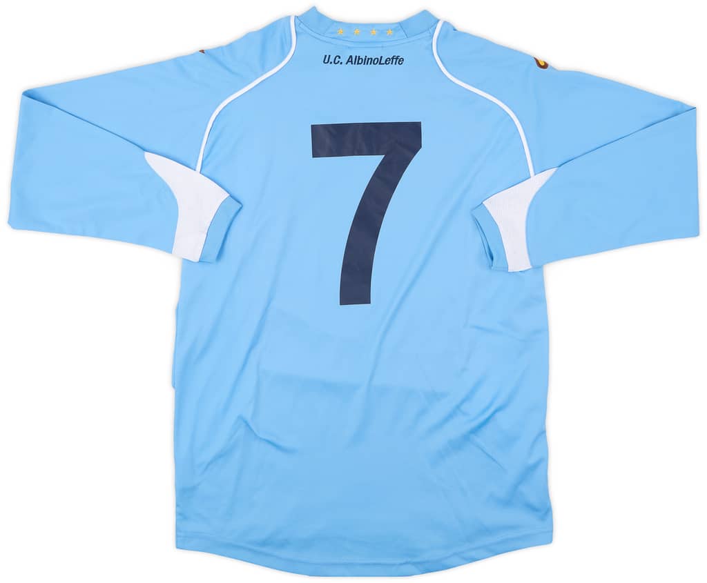 2008-10 AlbinoLeffe Home L/S Shirt #7 - 8/10 - (M)
