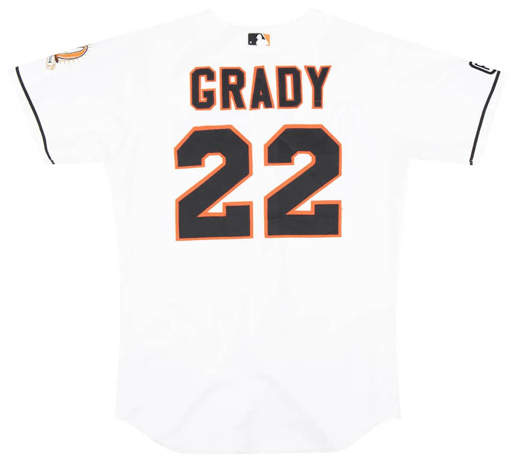 2004 Baltimore Orioles Grady #22 Authentic Majestic Jersey (Home) L