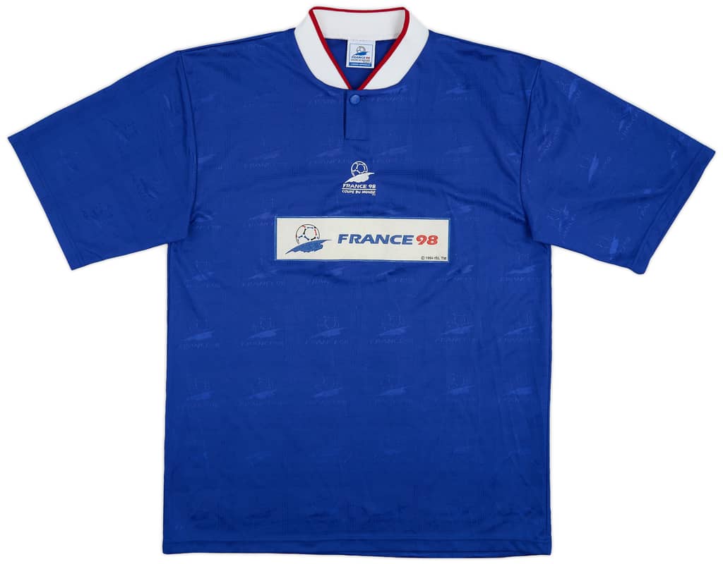 1998 France World Cup Training Shirt - 9/10 - (L)