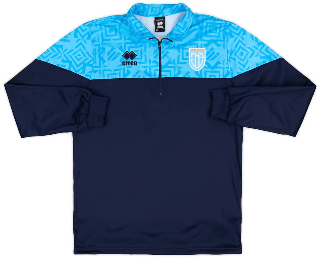 2024-25 San Marino Errea 1/4 Zip Training Top