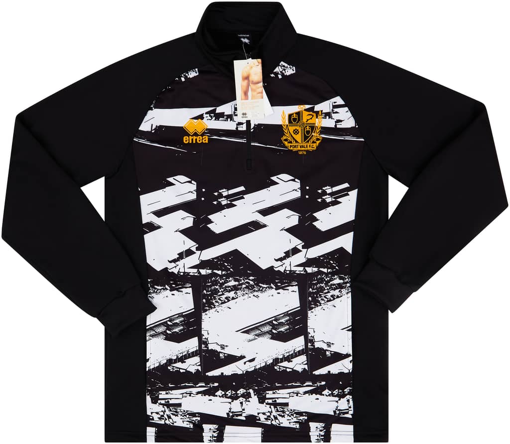 2022-23 Port Vale Errea 1/4 Zip Training Top (XL)