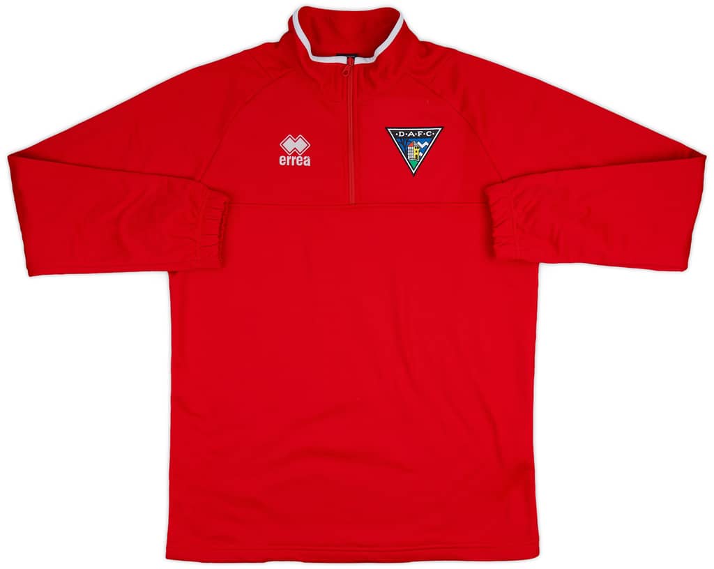 2023-24 Dunfermline Errea 1/4 Zip Sweat Top