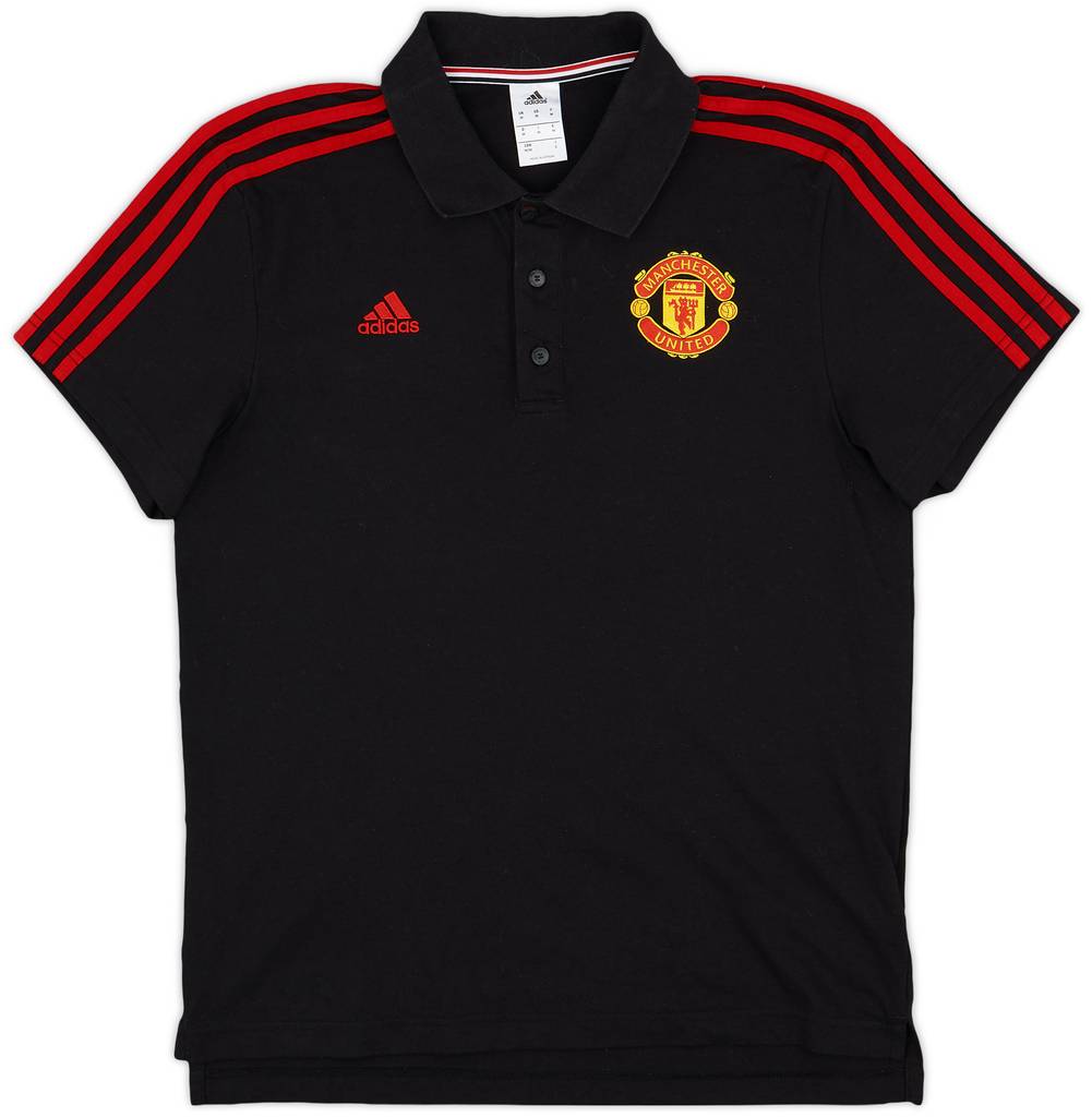2015-16 Manchester United adidas Polo Shirt - 9/10 - (M)