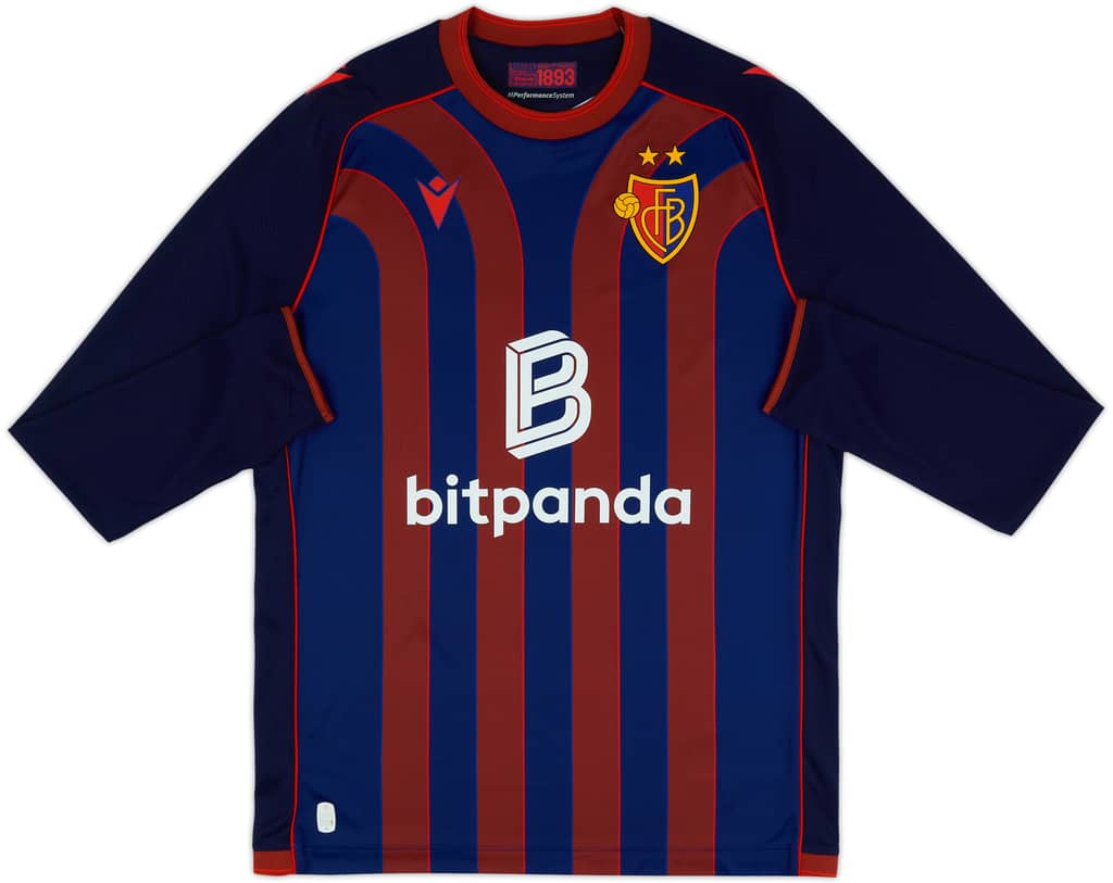 2025-26 FC Basel Home L/S Shirt
