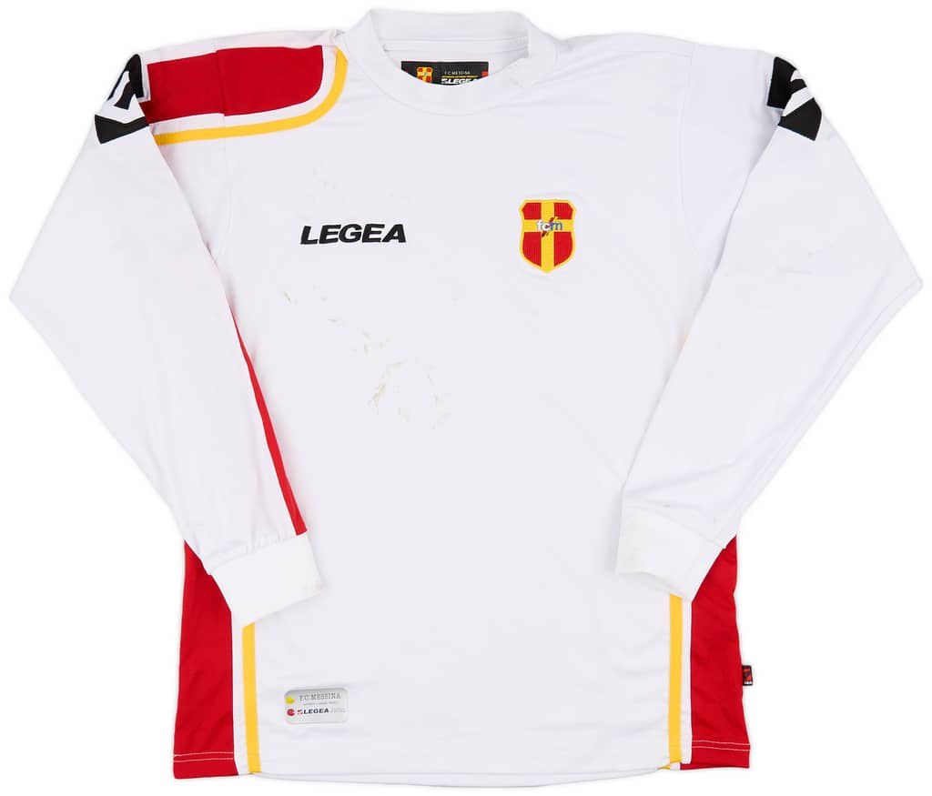 2007-08 Messina Home L/S Shirt - 8/10 - (L)