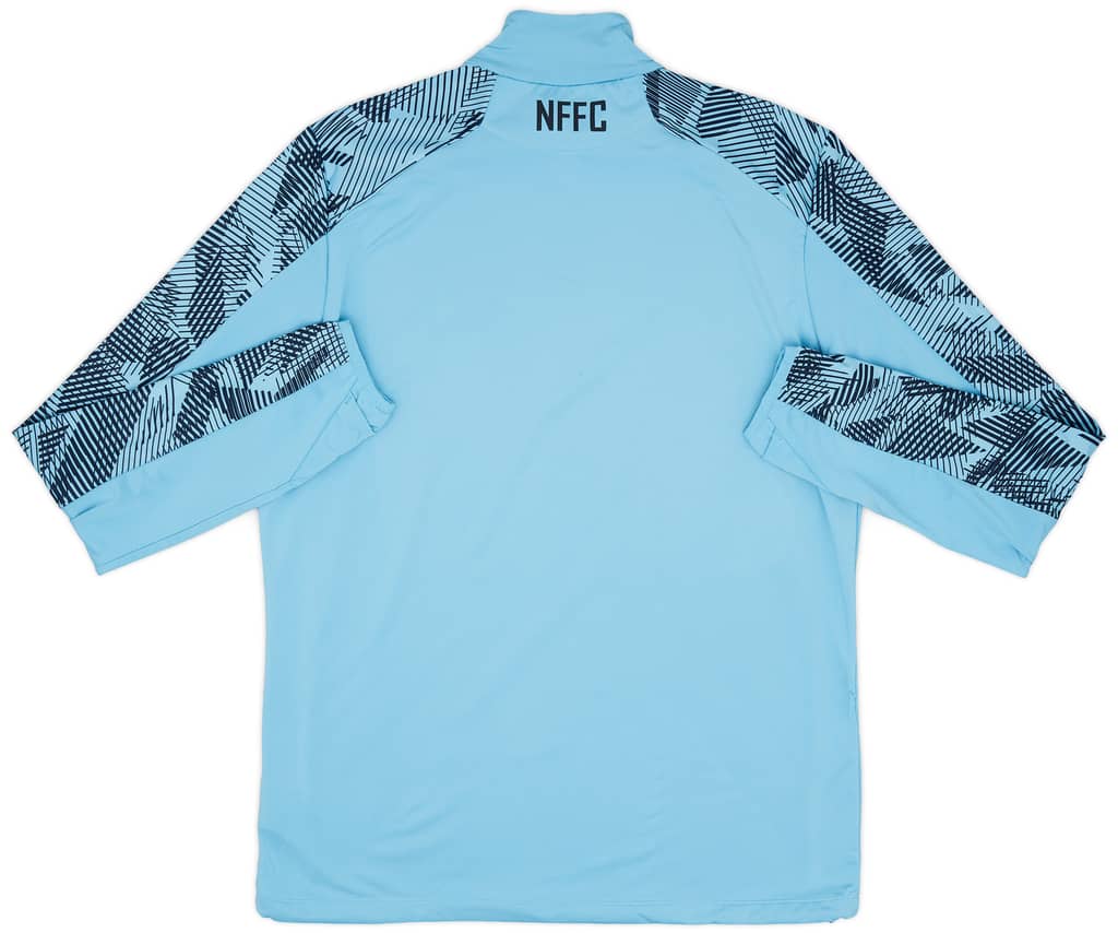 2022-23 Nottingham Forest Macron 1/4 Zip Training Top