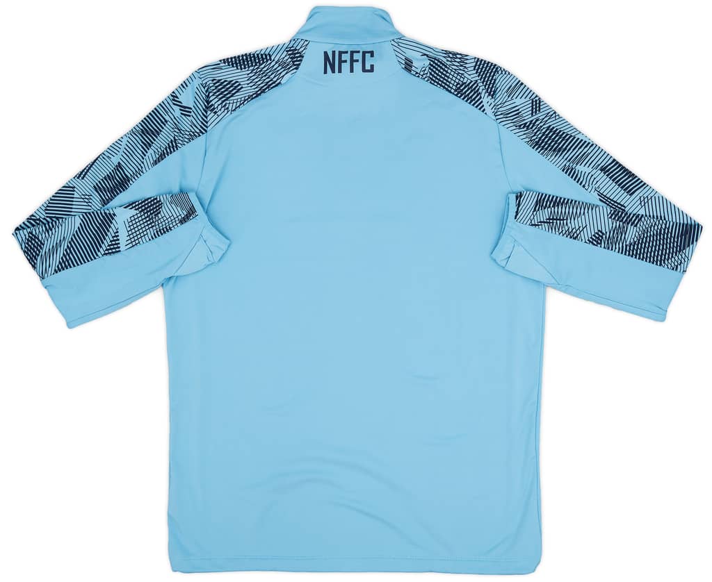 2022-23 Nottingham Forest Macron 1/4 Zip Training Top