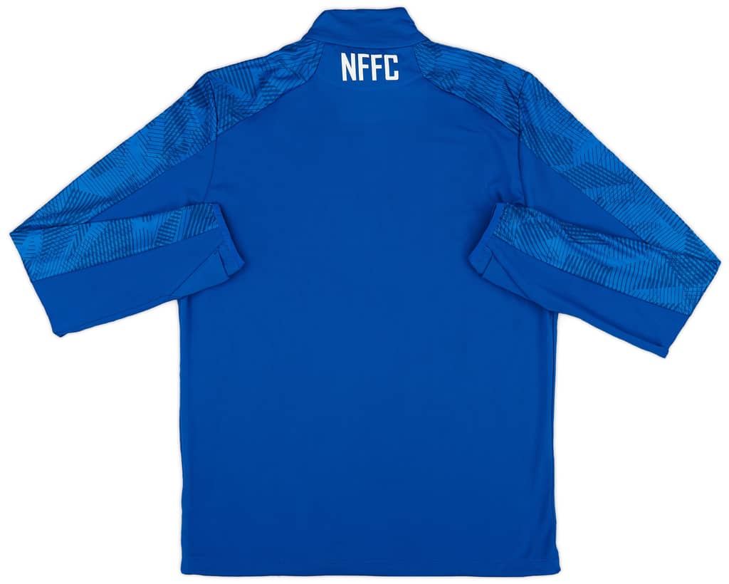 2022-23 Nottingham Forest Macron 1/4 Zip Training Top