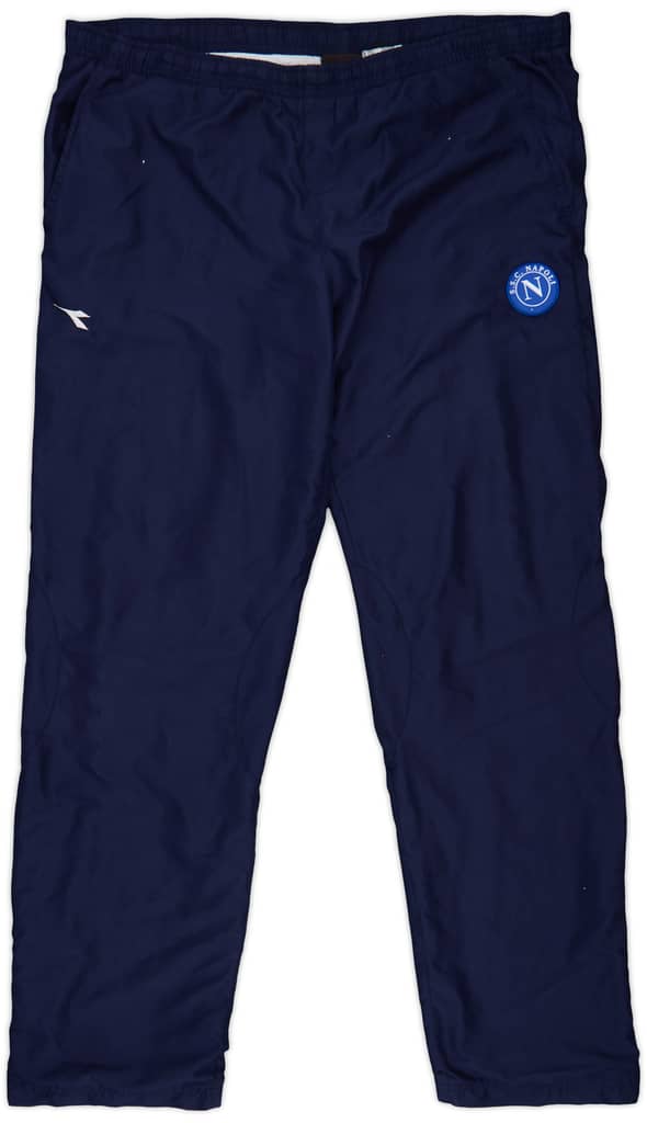 2007-08 Napoli Diadora Track Pants/Bottoms - 5/10 - (XL)