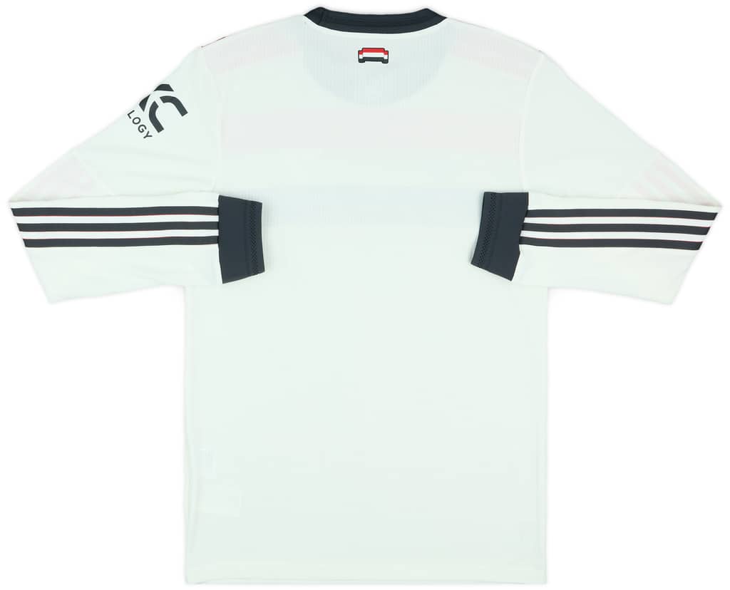 2024-25 Manchester United Player Issue Third L/S Shirt - 9/10 - (M)
