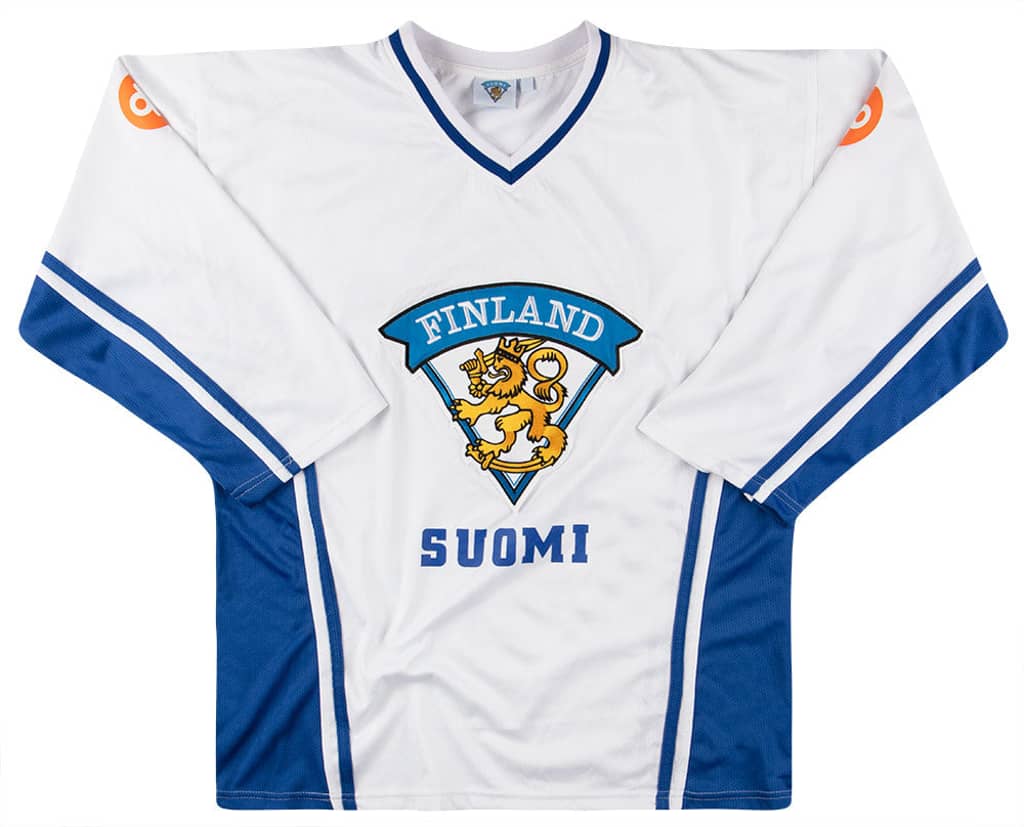 2000s Finland National Hockey Team Jersey (Away) L/XL