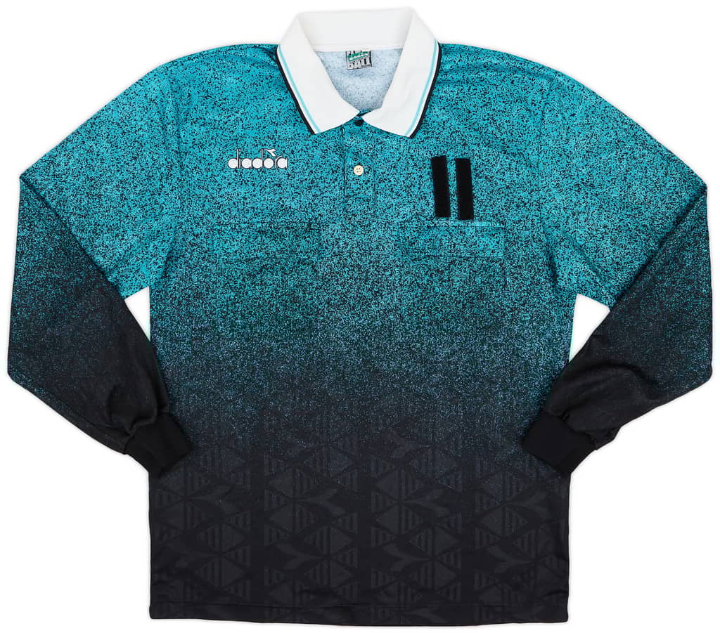 1990s Diadora Template Referee L/S Shirt - 9/10 - (XL)