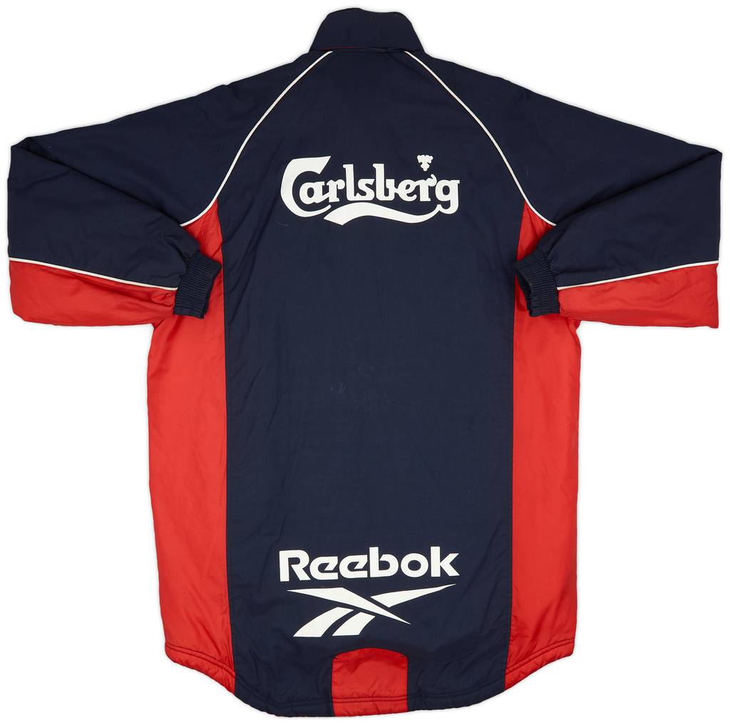 2000-01 Liverpool Reebok Bench Coat - 9/10 - (S)
