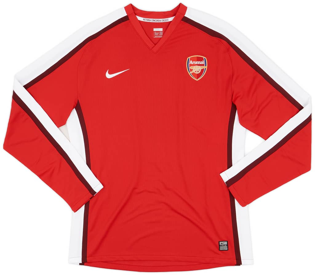 2008-10 Arsenal Player Issue Home L/S Shirt Fabregas #4 (XL)