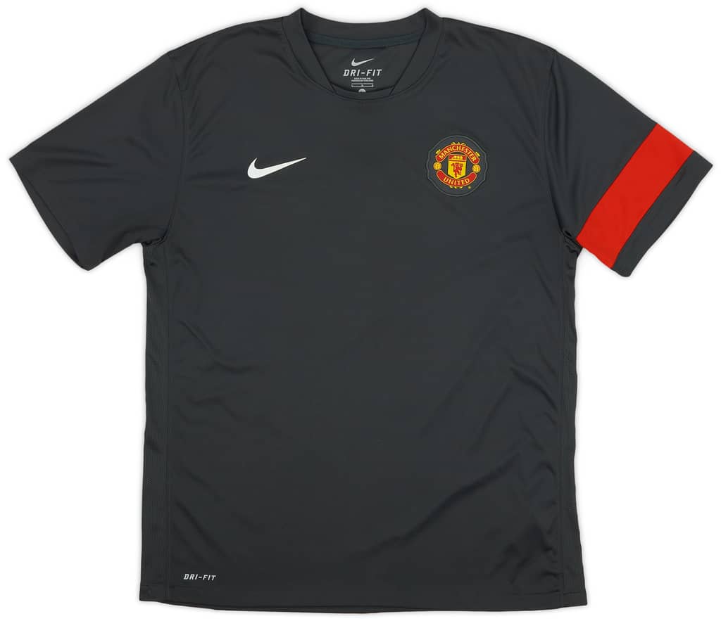 2010-11 Manchester United Nike Training Shirt - 9/10 - (L)