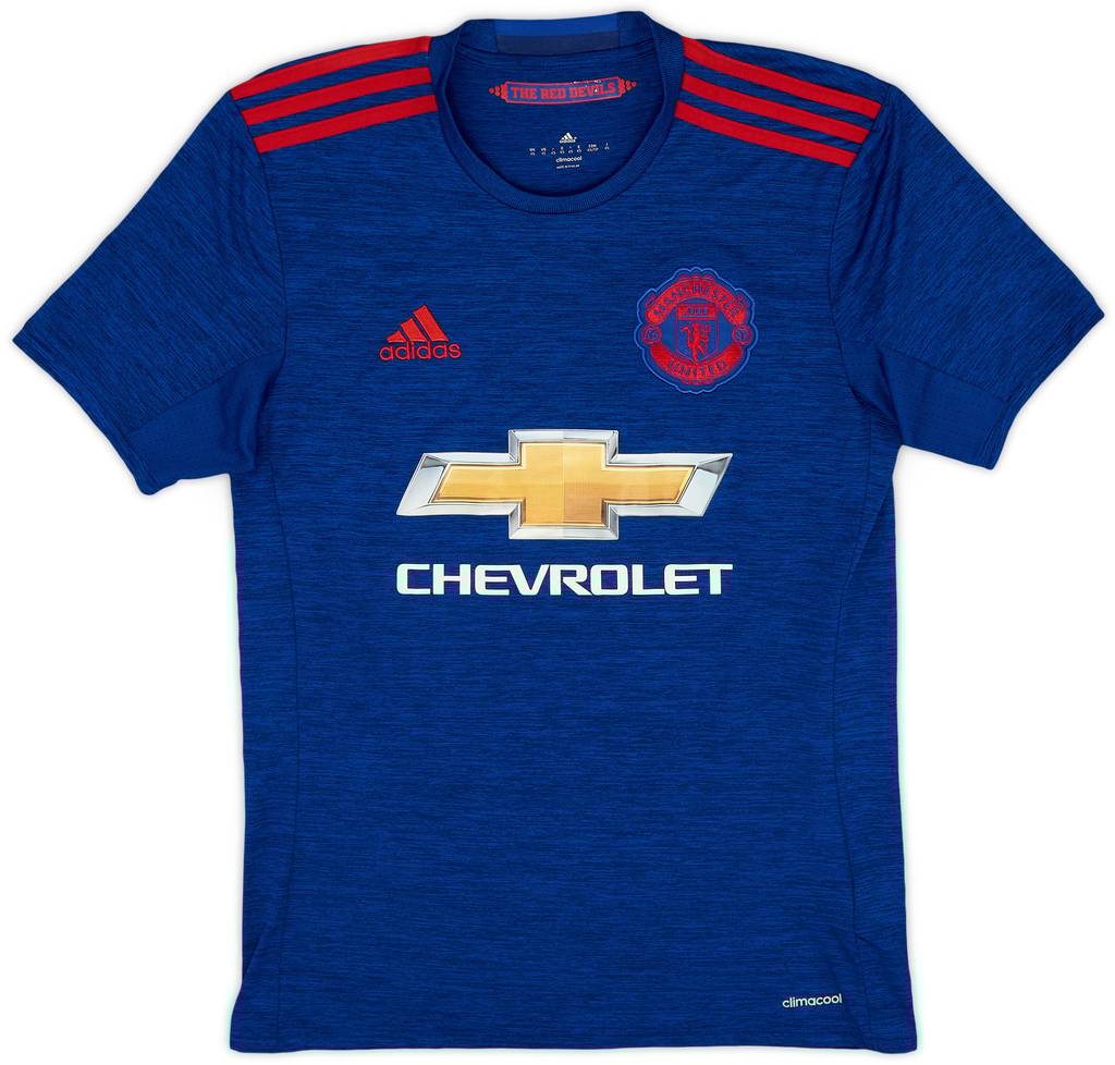 2016-17 Manchester United Away Shirt Ibrahimovic #9 - 9/10 - (XS)