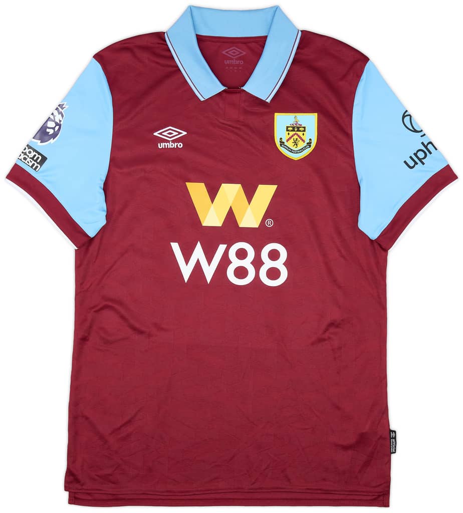 2023-24 Burnley Match Issue Home Shirt Al-Dakhil #28