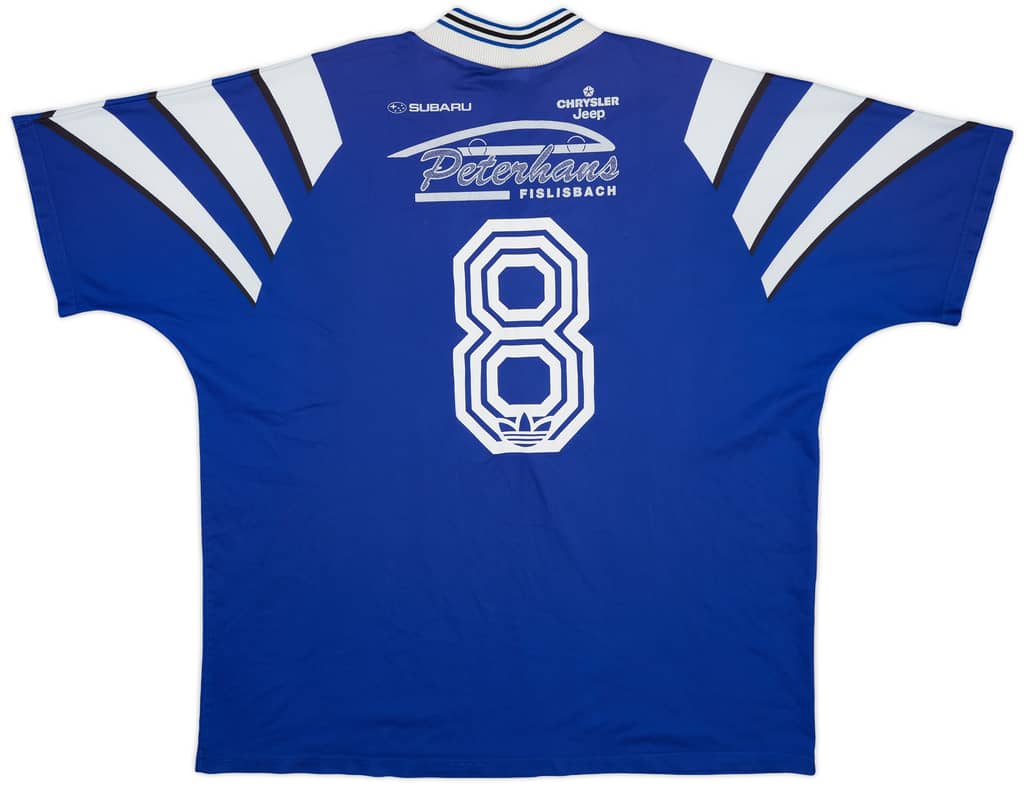 1996-98 adidas Template Shirt (FC Fislisbach) #8 - 5/10 - (XL)