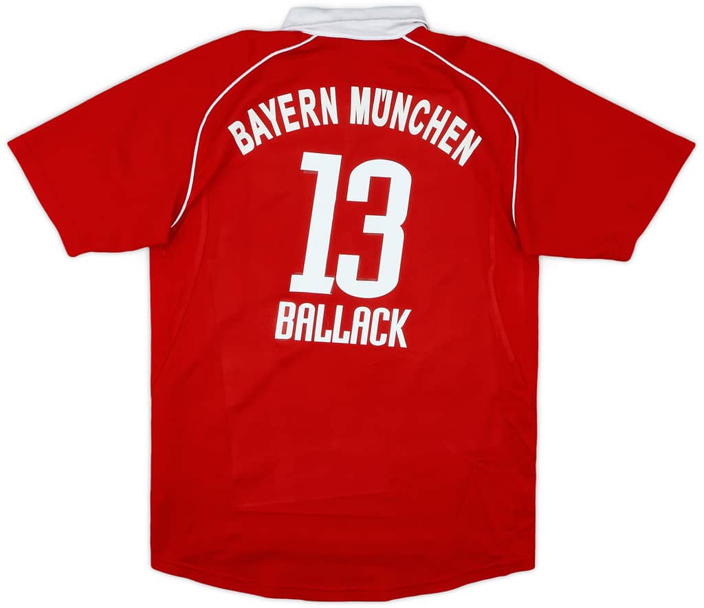 2005-06 Bayern Munich Home Shirt Ballack #13 - 8/10 - (XL.Boys)
