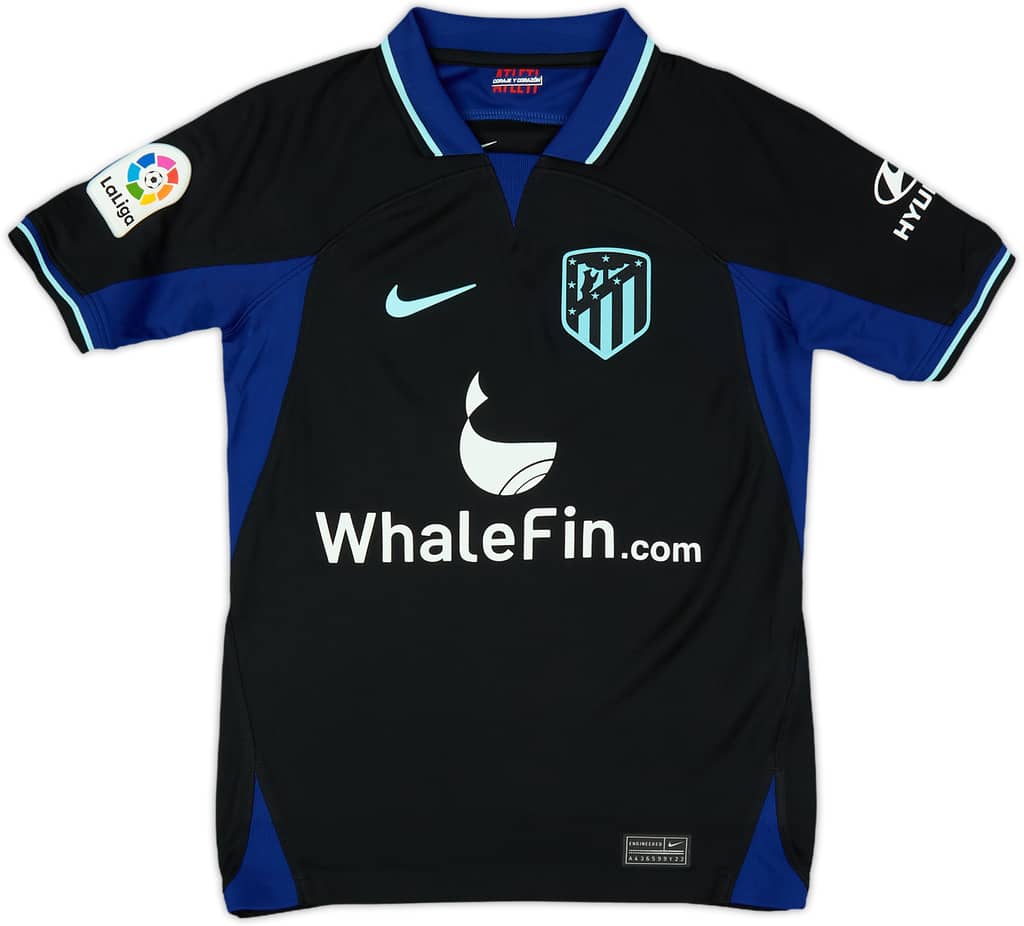 2022-23 Atletico Madrid Away Shirt (S.Kids)
