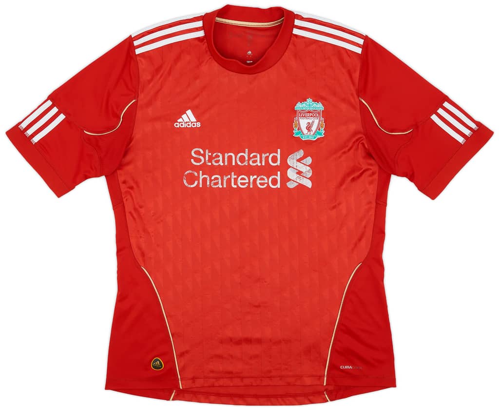 2010-12 Liverpool Home Shirt - 4/10 - (L)
