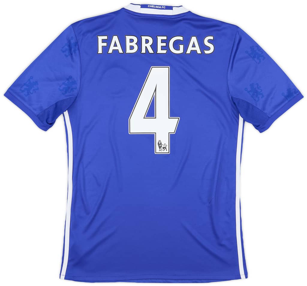 2016-17 Chelsea Home Shirt Fabregas #4 - 8/10 - (S)