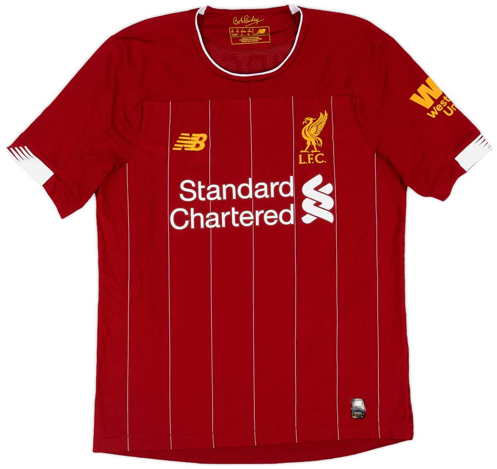 2019-20 Liverpool Home Shirt Virgil #4 - 8/10 - (S)