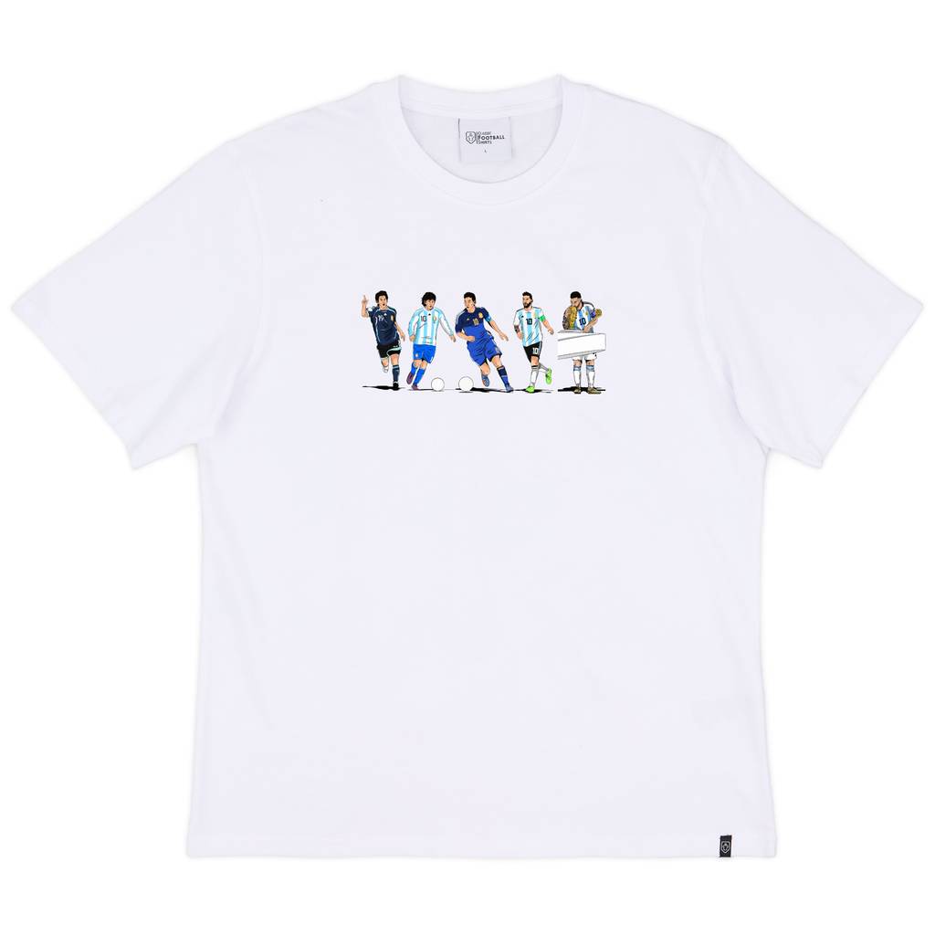 Messi Every WC Graphic T-Shirt