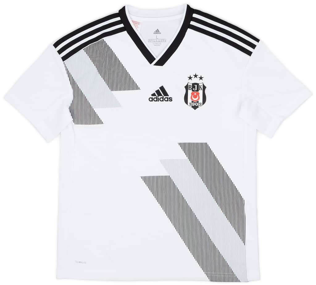 2019-20 Besiktas Home Shirt - 9/10 - (L.Boys)