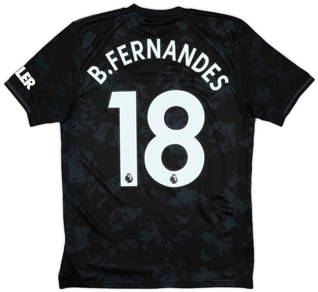 2019-20 Manchester United Third Shirt B.Fernandes #18 - 9/10 - (S)