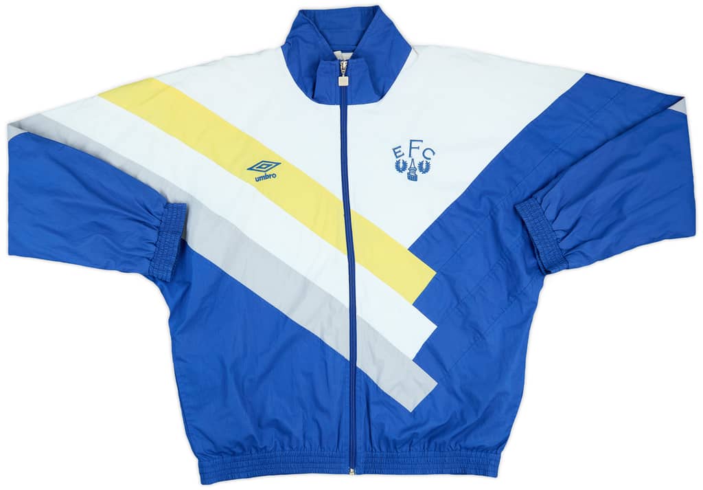 1988-90 Everton Umbro Track Jacket - 8/10 - (S)