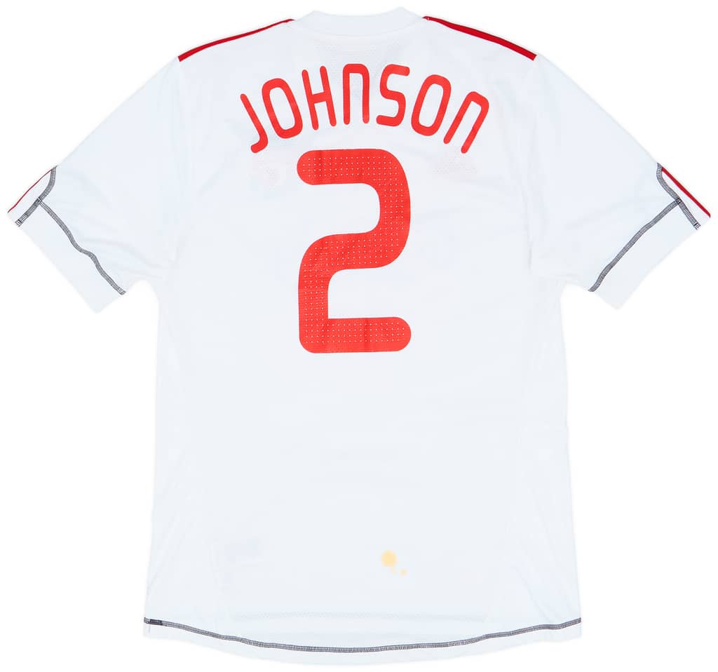 2009-10 Liverpool Third Shirt Johnson #2 - 6/10 - (M)