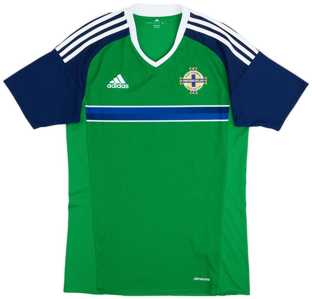 2016-17 Northern Ireland Home Shirt - 8/10 - (S)