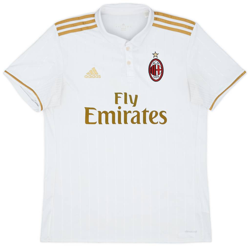 2016-17 AC Milan Away Shirt - 7/10 - (L)