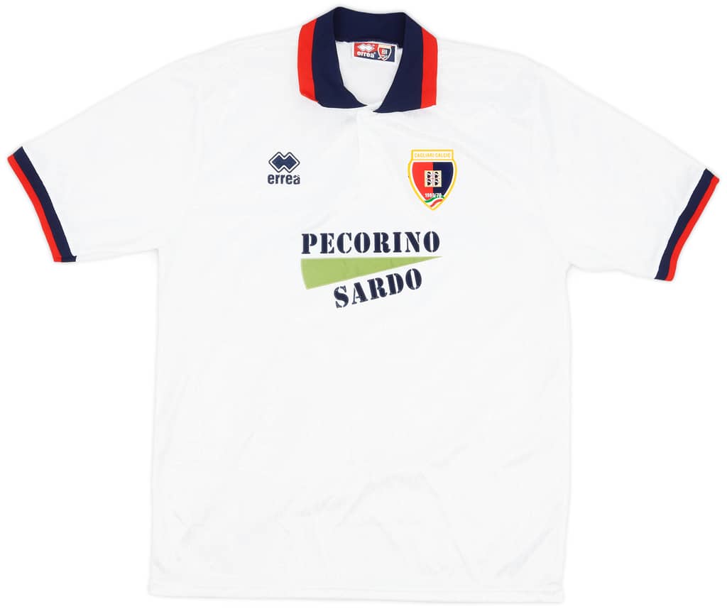 1993-95 Cagliari Away Shirt - 9/10 - (XL)