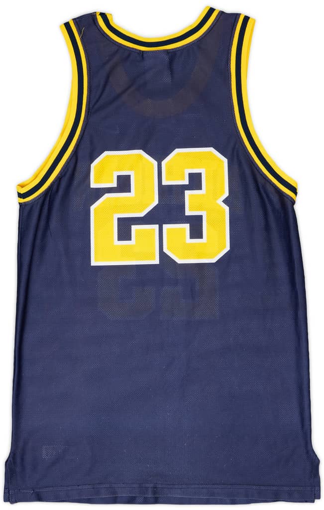 1994-98 Michigan Wolverines Taylor #23 Nike Away Jersey - 9/10 - (S)