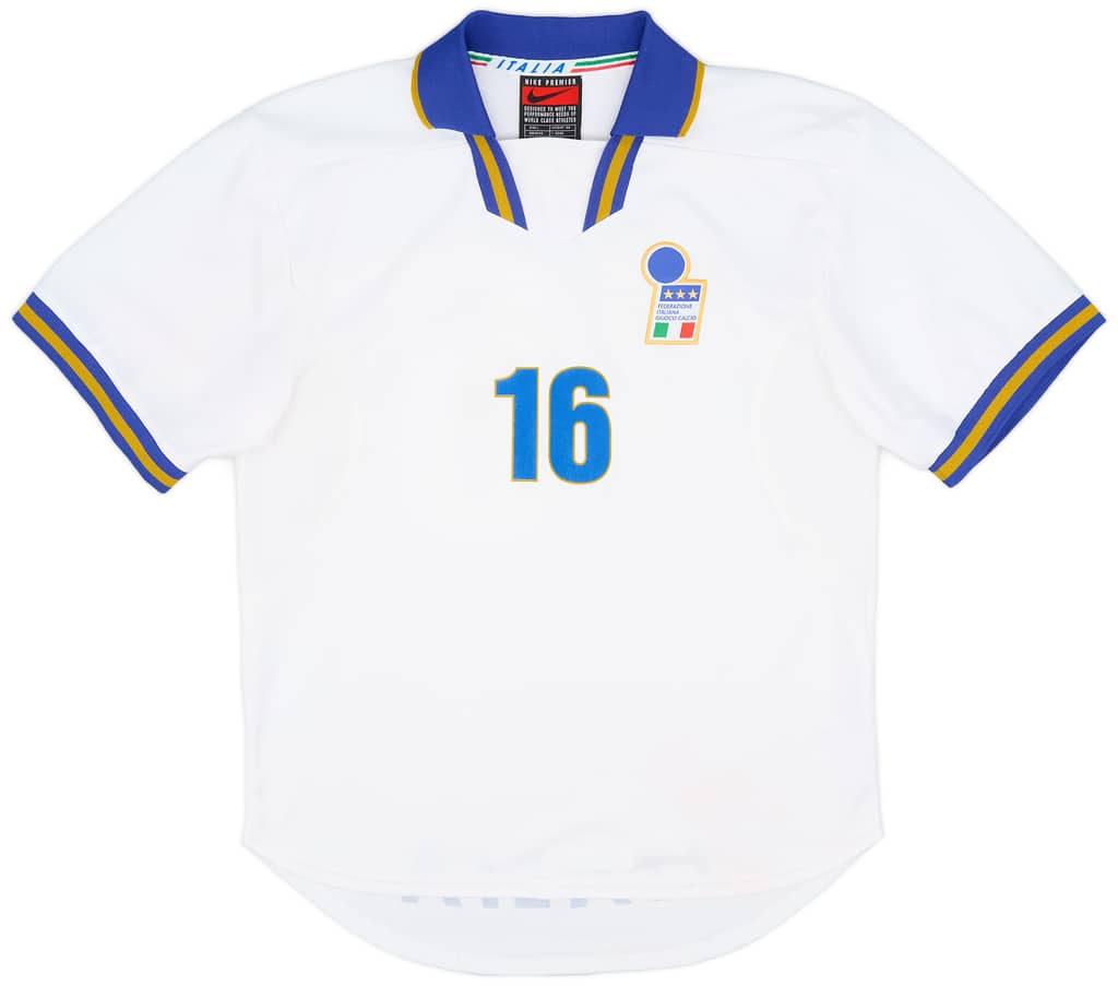 1996-97 Italy Player Issue Away Shirt #16 - 7/10 - (L)