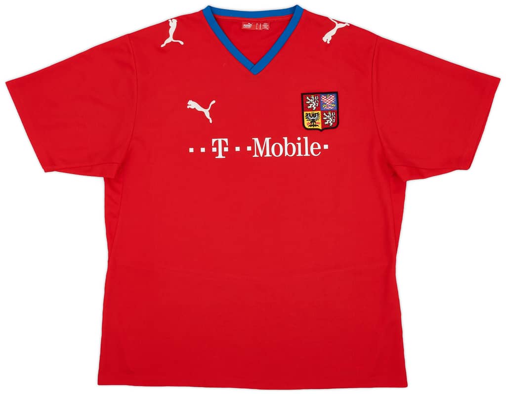 2008-09 Czech Republic Basic Home Shirt - 8/10 - (XL)