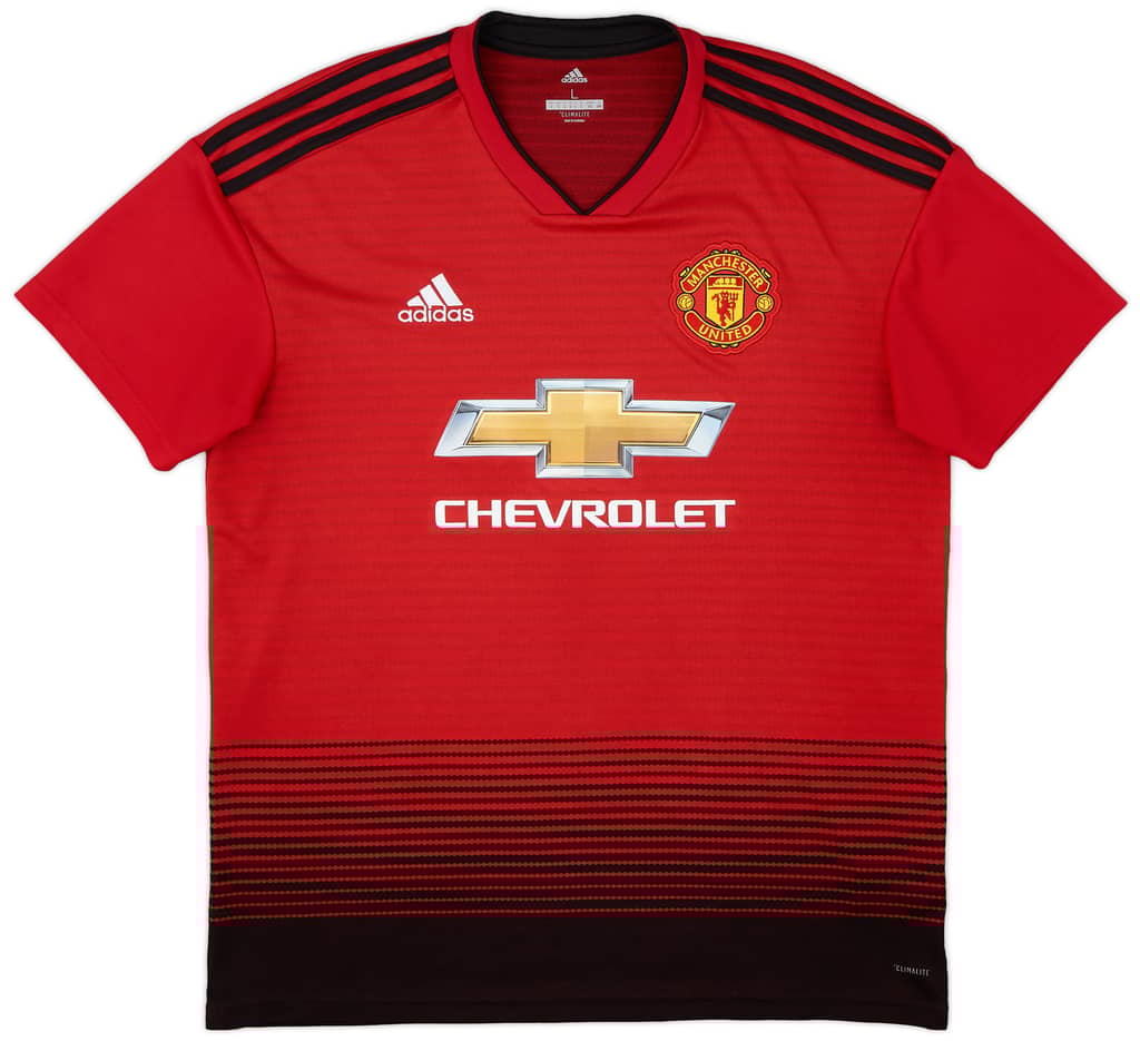 2018-19 Manchester United Home Shirt - 9/10 - (L)