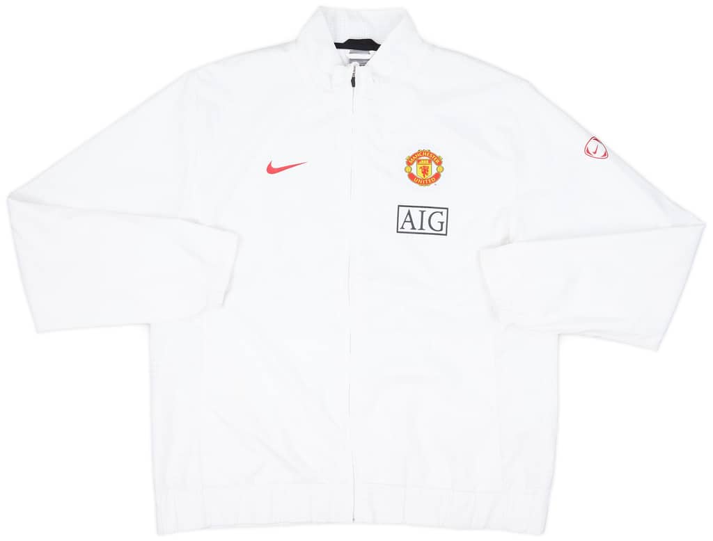 2009-10 Manchester United Nike Track Jacket - 9/10 - (XXL)