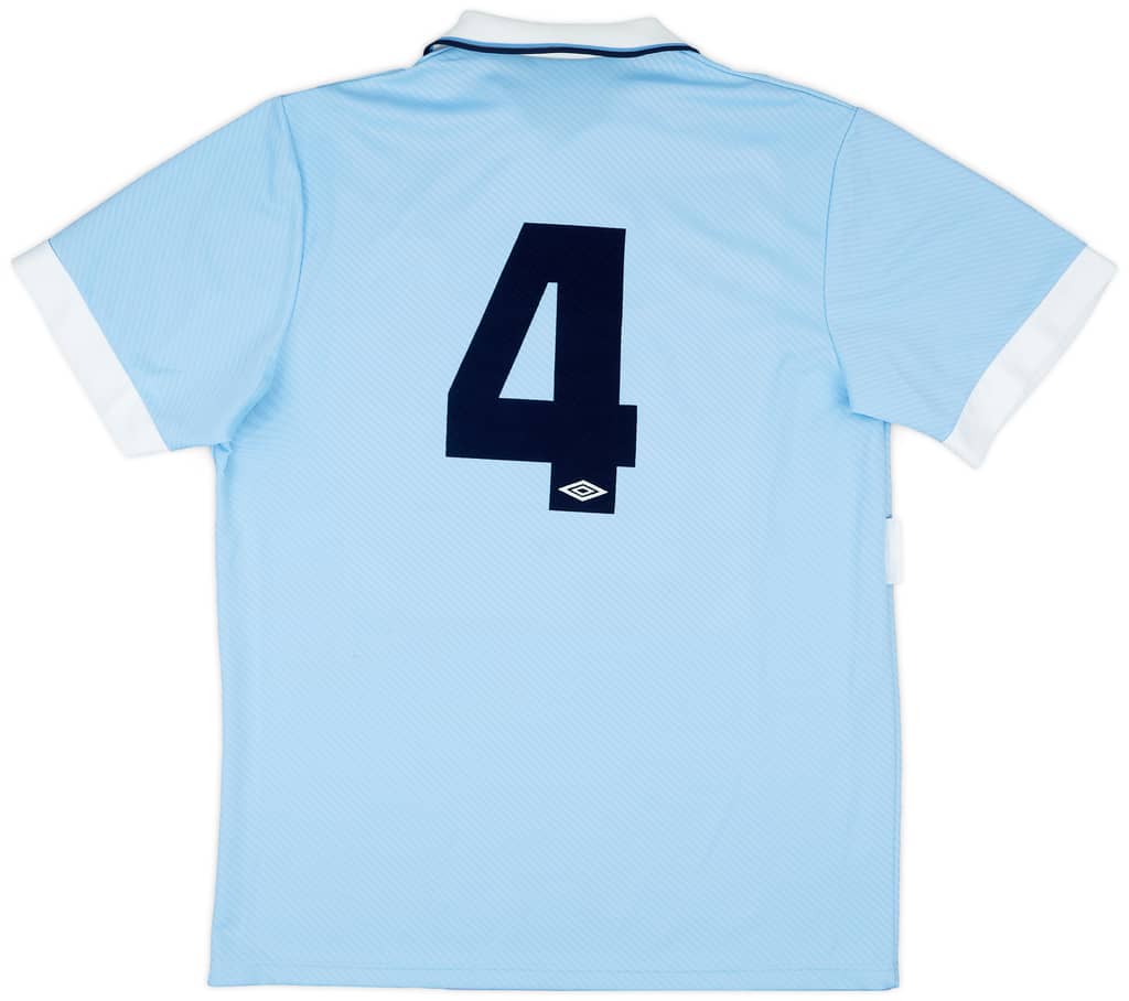 1994-95 Lazio Match Issue Signed Home Shirt #4 (Di Matteo)