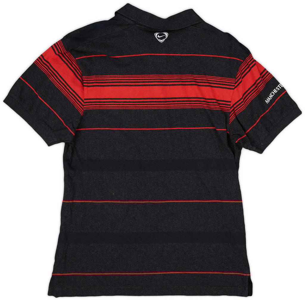 2008-09 Manchester United Nike Polo Shirt - 9/10 - (L)